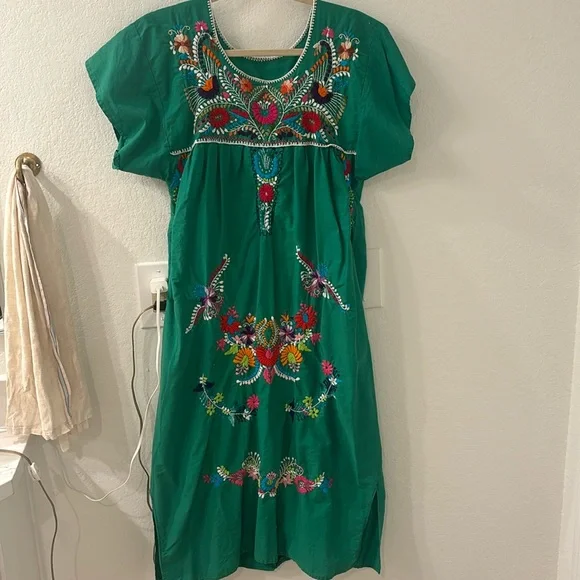 Dresses | Mexican Embroidered Dress | Poshmark